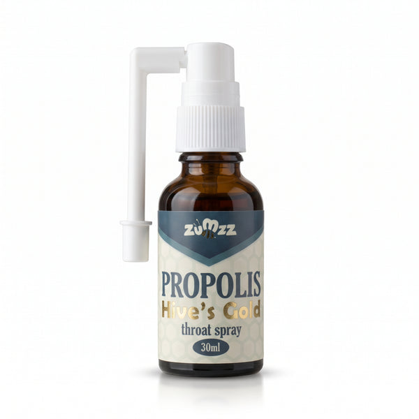 Zumzz Propolis throat spray for fast action, 20 ml