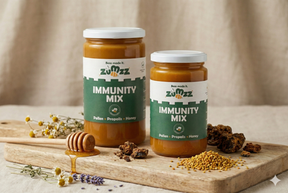 Immunitätsmix - Propolis, Pollen und Honig