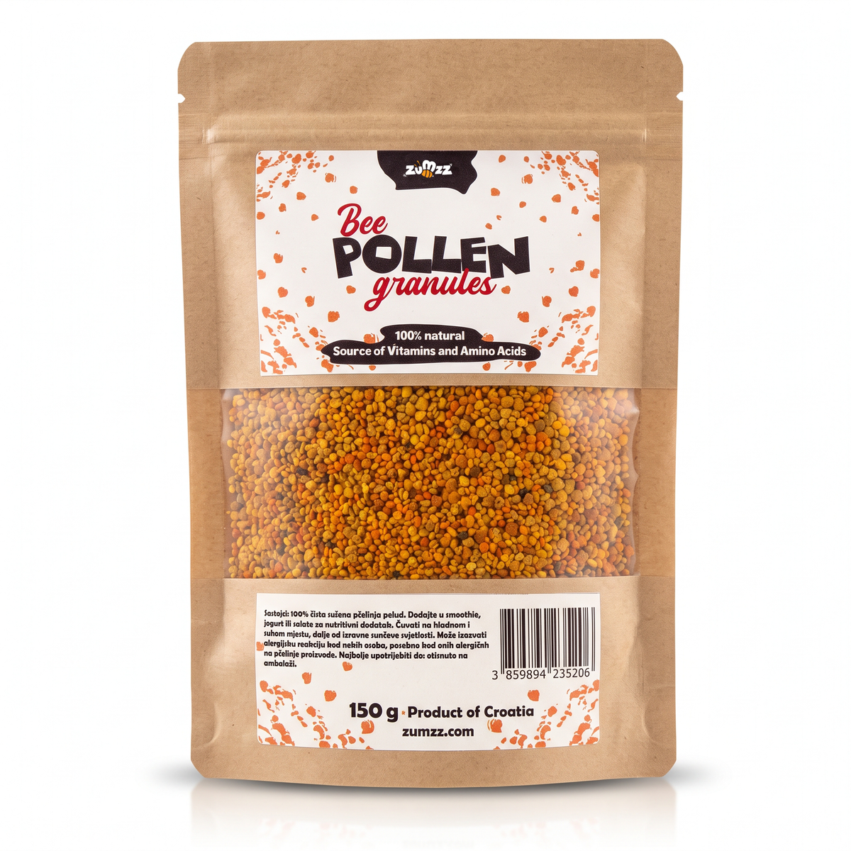 Zumzz Pollen, natürliche Blütenpollen-Körner